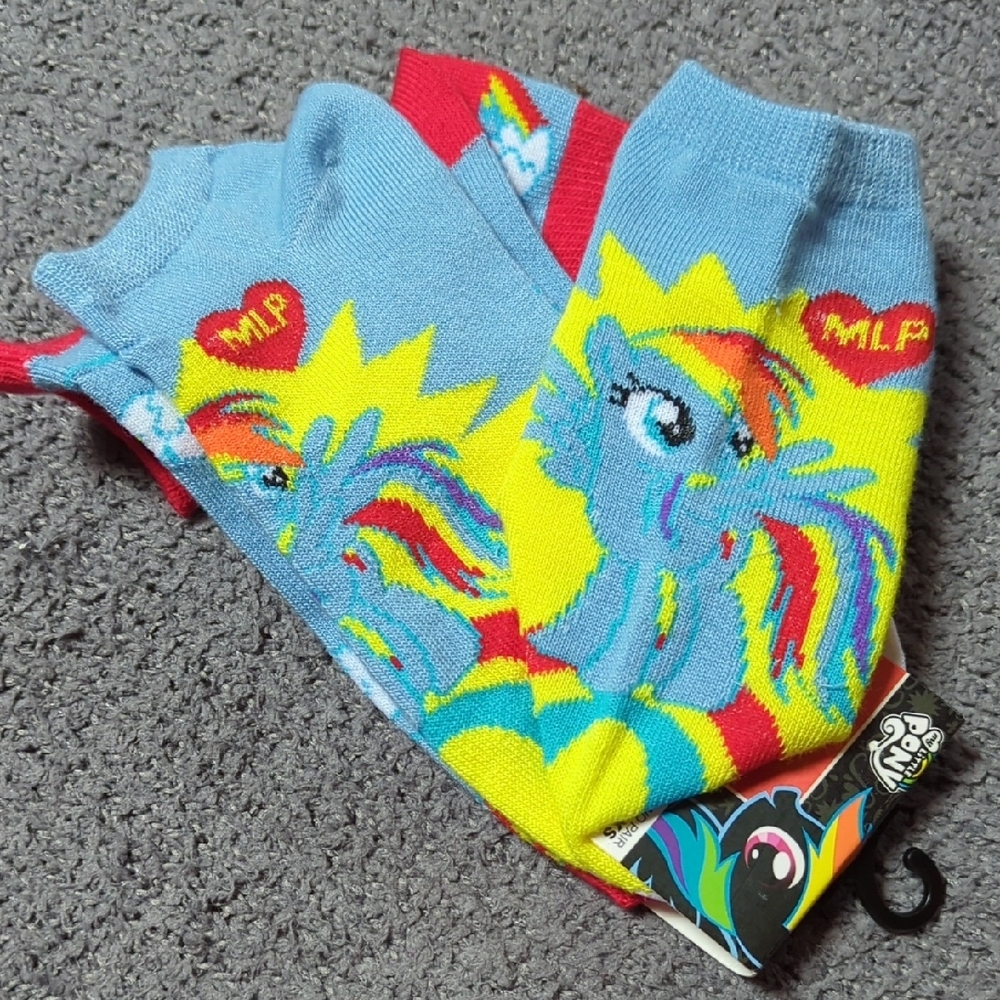My Little Pony 2-Pack Ankle Socks